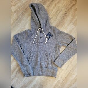 ABERCROMBIE & FITCH APPLIQUE LOGO GRAPHIC HOODIE SWEATSHIRTS MENS SIZE small